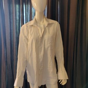 Ike Behar white long sleeve